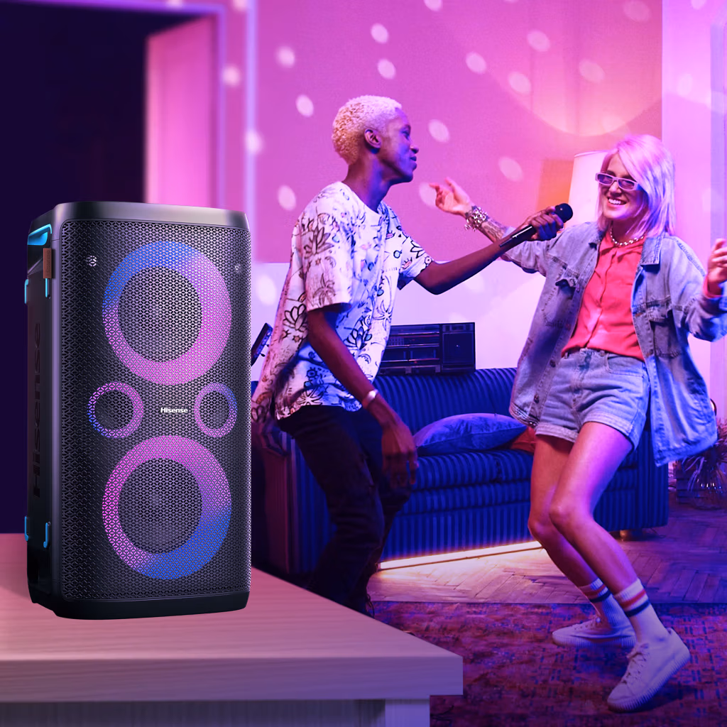 Hisense PartyRocker One HP100 Party speaker Black, Green 300 W - Image 9