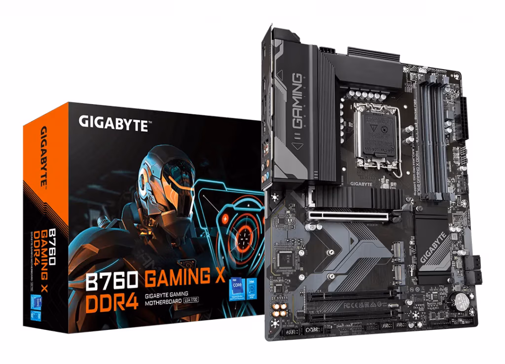 GIGABYTE B760 GAMING X DDR4 Motherboard - Supports Intel Core 14th Gen CPUs, 8+1+1 Phases Digital VRM, up to 5333MHz DDR4 (OC),