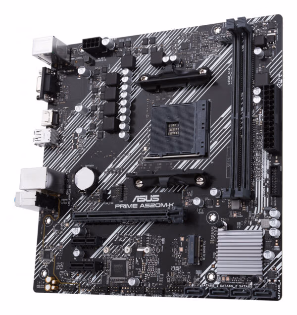 ASUS PRIME A520M-K AMD A520 Socket AM4 micro ATX - Image 5