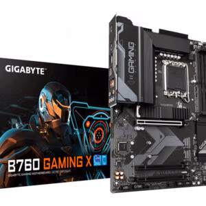 GIGABYTE B760 GAMING X Motherboard - Supports Intel Core 14th Gen CPUs, 8+1+1 Phases Digital VRM, up to 7600MHz DDR5 (OC), 3xPCI