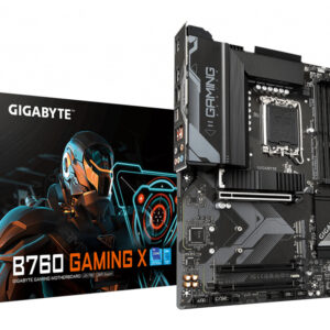 GIGABYTE B760 GAMING X Motherboard - Supports Intel Core 14th Gen CPUs, 8+1+1 Phases Digital VRM, up to 7600MHz DDR5 (OC), 3xPC