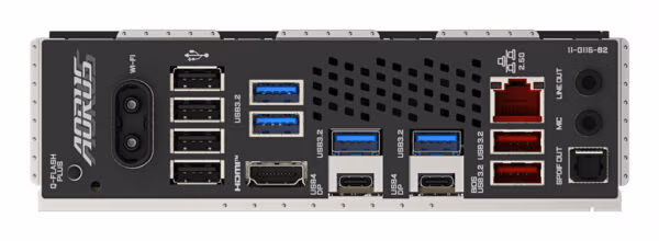 GIGABYTE X870 AORUS ELITE WIFI7 Motherboard - Supports AMD Ryzen 9000 CPUs, 16+2+2 phases VRM, up to 8000MHz DDR5 (OC), 3xPCIe - Image 5