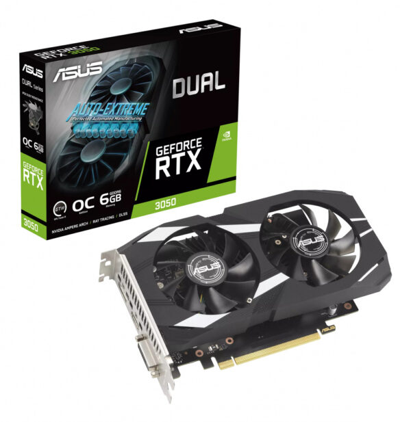 ASUS Dual -RTX3050-O6G NVIDIA GeForce RTX 3050 6 GB GDDR6 - Image 2