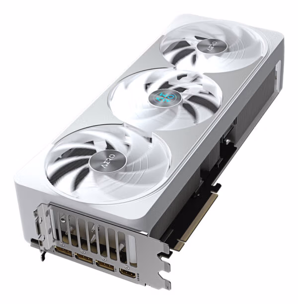 GIGABYTE GeForce RTX 5070 Ti AERO OC 16G Graphics Card - 16GB GDDR7, 256bit, PCI-E 5.0, 2588 MHz Core Clock, 3 x DP 2.1a, 1 x HD - Image 4