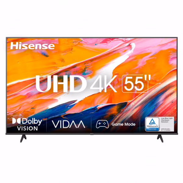 Hisense 55A6K TV 139.7 cm (55") 4K Ultra HD Smart TV Wi-Fi Black 300 cd/m²