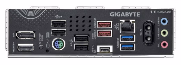 GIGABYTE B850 GAMING WIFI6 Motherboard - AMD Ryzen 9000 Series CPUs, 6+2+2 Phasen Digital VRM, up to 8200MHz DDR5 (OC), 1xPCIe - Image 4