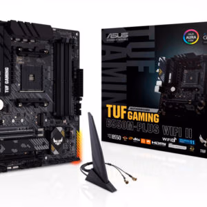 ASUS TUF GAMING B550M-PLUS WIFI II AMD B550 Socket AM4 micro ATX