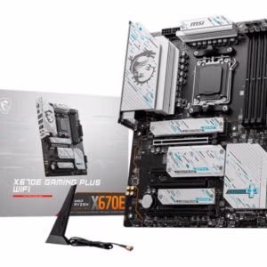 MSI X670E GAMING PLUS WIFI motherboard AMD X670 Socket AM5 ATX