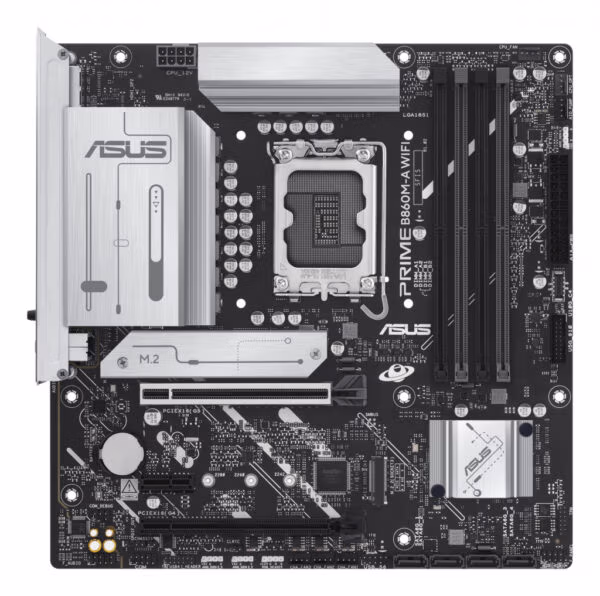ASUS PRIME B860M-A WIFI Intel B860 LGA 1851 (Socket V1) micro ATX - Image 2