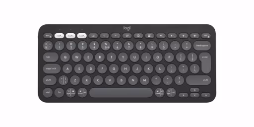 Logitech LOGI Pebble Keys 2 K380s - TONAL GRAPHITE - US INT'L - BT