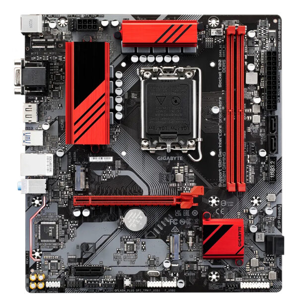 GIGABYTE B760M GAMING Motherboard - Supports Intel Core 14th CPUs, 6+2+1 Phases Digital VRM, up to 8000MHz DDR5 (OC), 2xPCIe 4. - Image 2