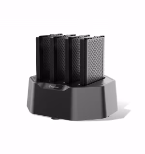 Newland-4-Slot Multi Battery Charge for MT93 Battery; includes multi plug adapter (EU/UK/US/IN)