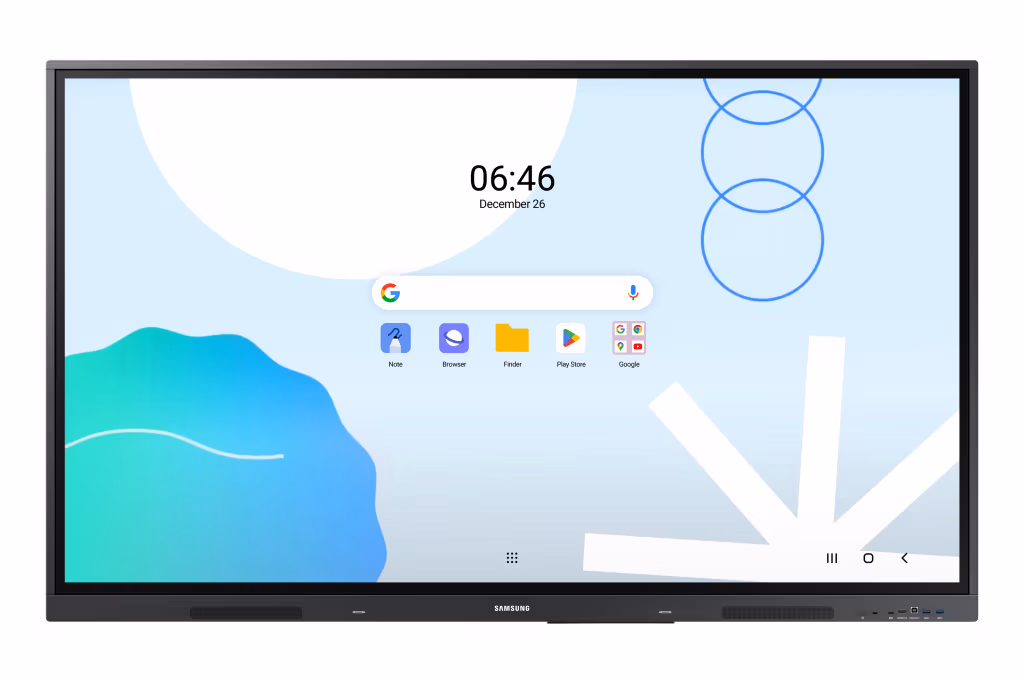 Samsung WA86D interactive whiteboard 2.18 m (86") 3840 x 2160 pixels Touchscreen Grey