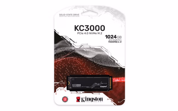Kingston Technology 1024G KC3000 M.2 2280 NVMe SSD - Image 3