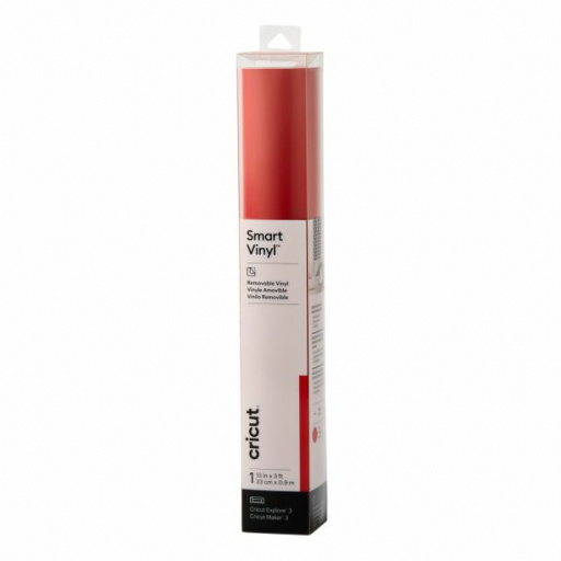Cricut 2008646: Cricut Smart Vinyl Removable 33X91Cm 1 Sheet (Red)