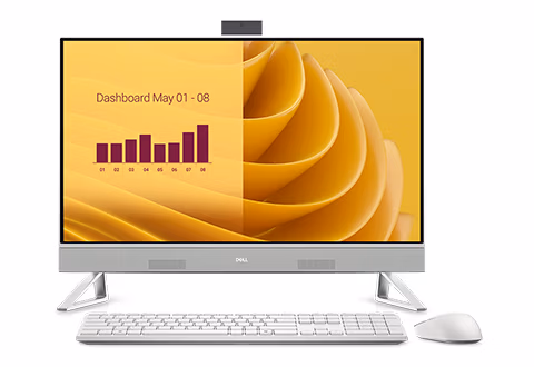 DELL EC27250 Intel Core 7 150U 68.6 cm (27") 1920 x 1080 pixels All-in-One PC 32 GB DDR5-SDRAM 2 TB SSD Windows 11 Home Wi-Fi 6