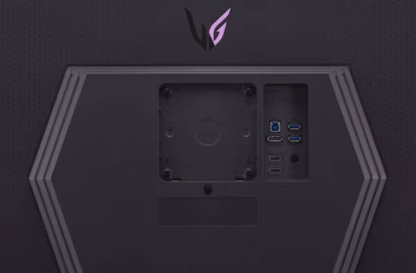 LG 27GR93U-B computer monitor 68.6 cm (27") 3840 x 2160 pixels 4K Ultra HD LED Black, Grey, Purple - Image 11