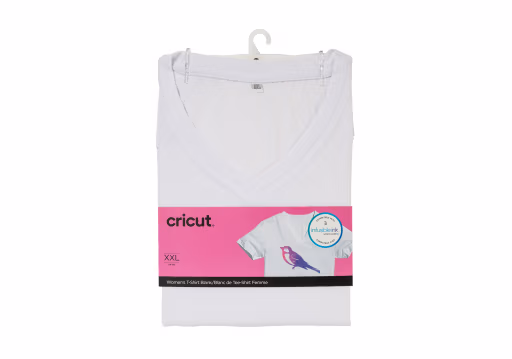 Cricut 2007910: Cricut Infusible Ink Women's White T-Shirt (XXL)