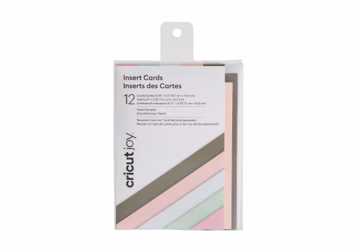 Cricut 2007257 - Cricut Joy Insert Cards 12-Pack (Pastel)