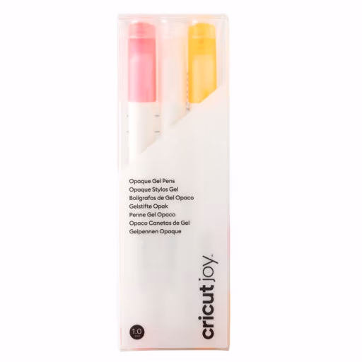 Cricut 2009380 - Cricut Joy Opaque Gel Pens white; pink and orange; 3 medium point (1.0 mm)