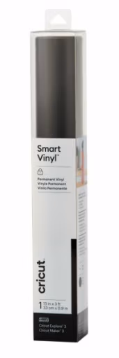 Cricut 2008621: Cricut Smart Vinyl perm 33X91Cm 1 Sheet (Black)