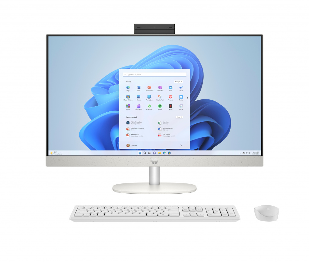 HP 24-cr1002ni Intel Core Ultra 5 125U 60.5 cm (23.8") 1920 x 1080 pixels All-in-One PC 16 GB DDR5-SDRAM 512 GB SSD Windows 11