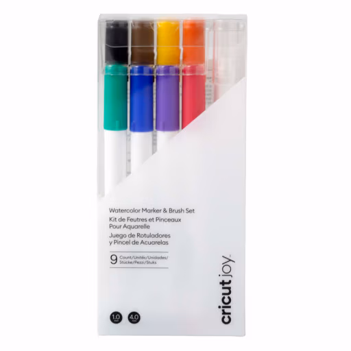 Cricut 2009978 - Cricut Joy Watercolor Markers 9pc