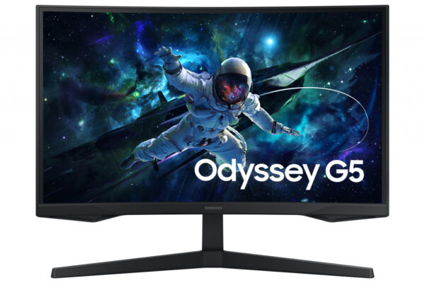 Samsung G55C computer monitor 68.6 cm (27") 2560 x 1440 pixels Quad HD LED Black - Image 2