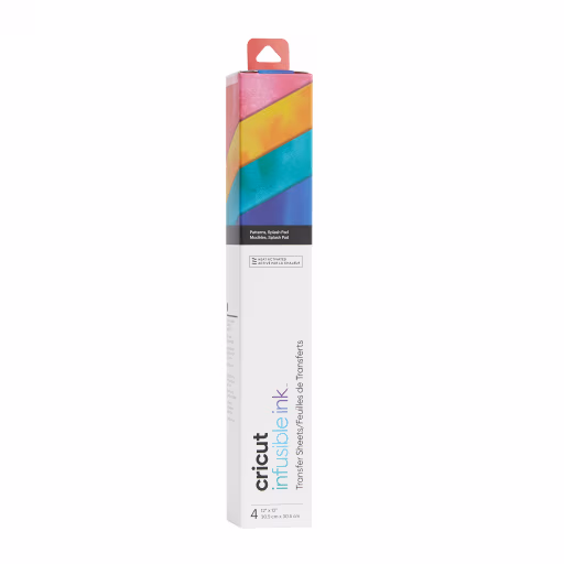 Cricut 2007527 - Cricut Infusible Ink Transfer Sheets 4-pack (Splashpad) 12x12