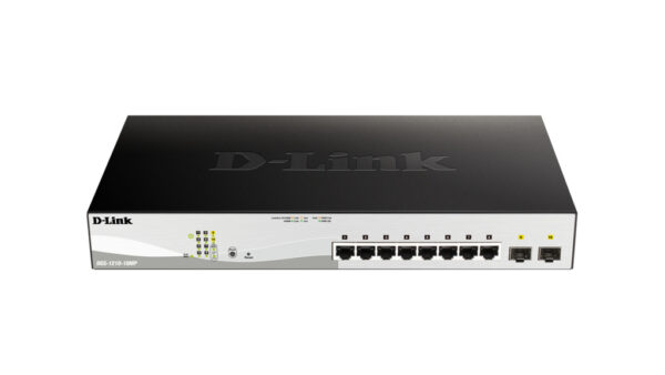D-Link 10-Port Gigabit PoE+ Smart Managed Switch including 2 SFP Ports - Image 2