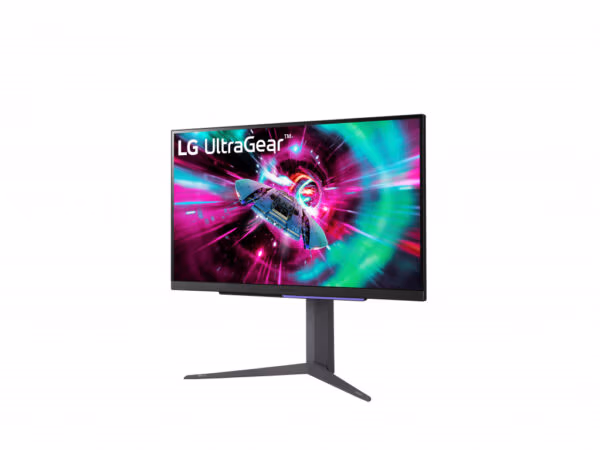 LG 27GR93U-B computer monitor 68.6 cm (27") 3840 x 2160 pixels 4K Ultra HD LED Black, Grey, Purple - Image 2
