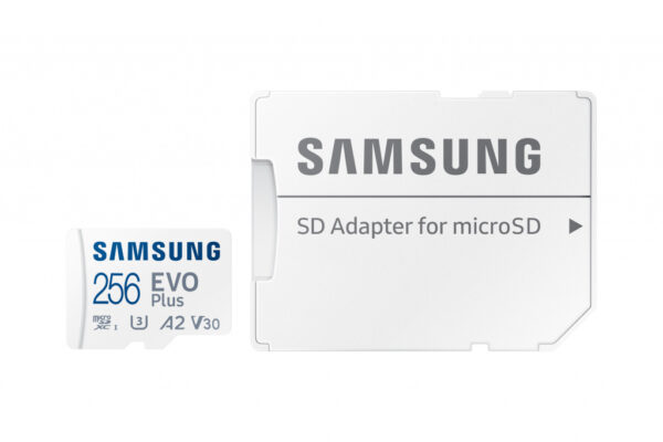 Samsung Micro SD Card 256GB EVO PLUS/w Adapter SDXC Class 10 - Image 4