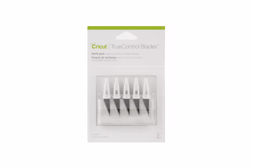 Cricut 2004843 - Cricut TrueControl Knife Kit (Blue) with 5x spare blades .