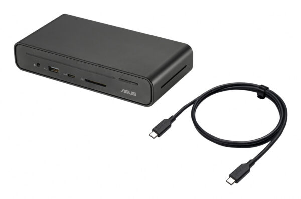 ASUS Triple Display USB-C Dock Duo DC301 Wired Black - Image 5