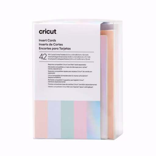 Cricut 2009463 - Cricut Insert Cards Princess R10 (8;9 Cm X 12;4 Cm) 42-Pack