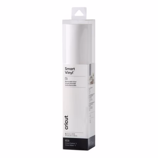 Cricut 2009052: Cricut Smart Vinyl Removable 33X366Cm 1 Sheet (White)