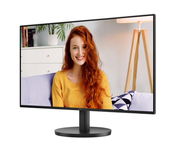 AOC 27' IPS, 120Hz, 250cd/m2, Full HD 1920 ×1080 2w Speakers, 3-Way Frameless Slim HDMI, VGA Tilt Low Blue, Flicker Free, VESA - Image 5