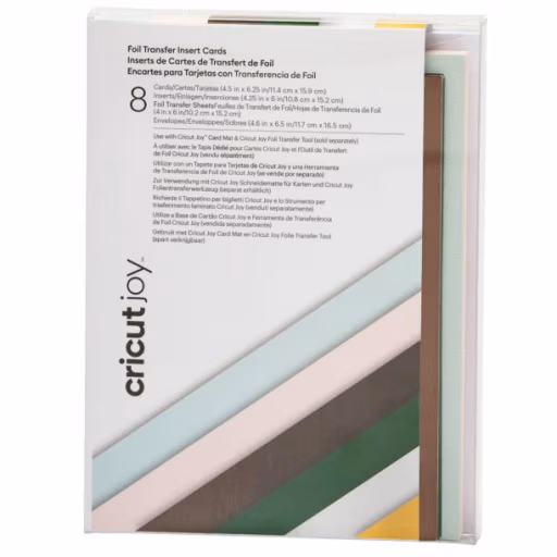 Cricut 2009211 - Cricut Insert Cards Foil Forest R30 (11;4 Cm X 15;9 Cm) 8-Pack