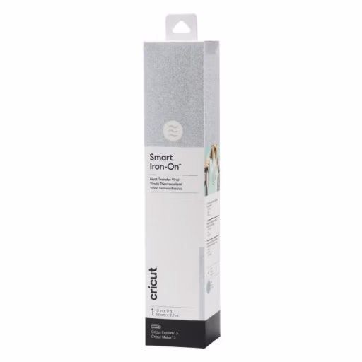 Cricut 2008677 - Cricut Smart Iron-on 33x273cm 1 sheet (Glitter Silver)