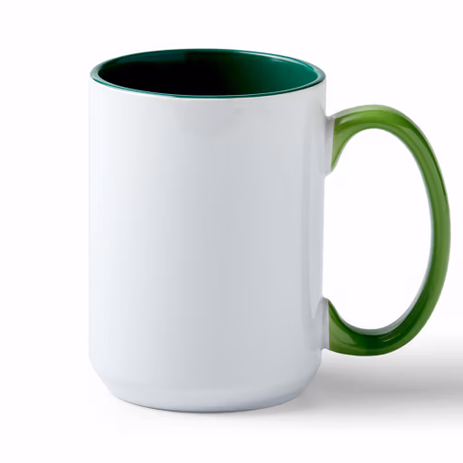 Cricut 2009395 - Cricut 15oz Bevel Ceramic Mug Blank - Forest