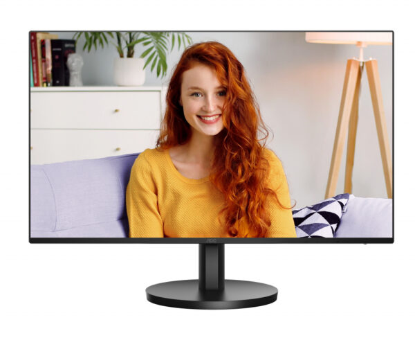 AOC 23.8' IPS 1ms 120hz, Ultra Slim, Speakers, Flicker Free, FHD 1080, VGA, HDMI. VESA 100 x 100, Earphone.Low Blue, Adaptive S - Image 4