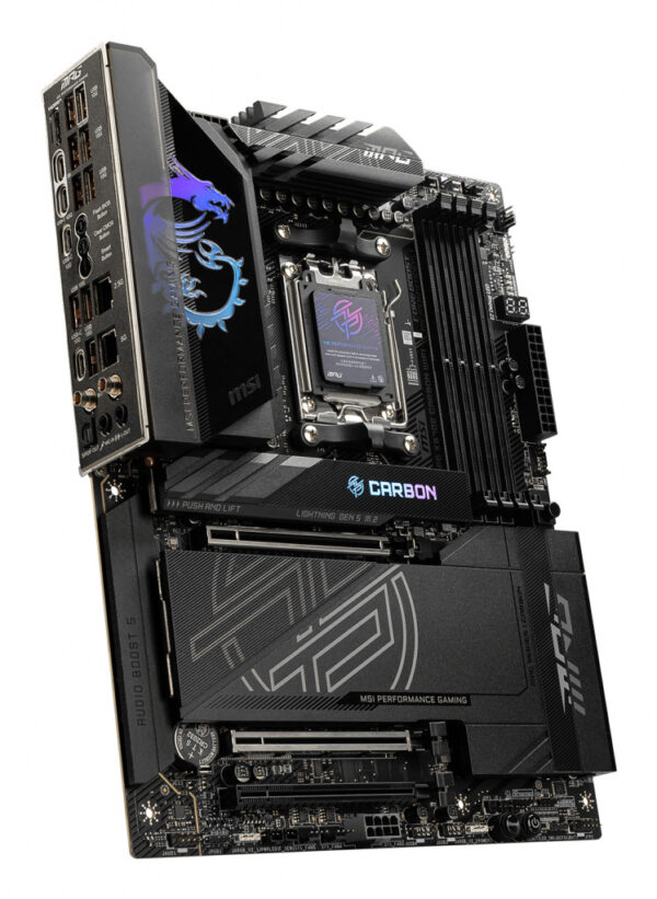MSI MPG X870E CARBON WIFI motherboard AMD X870E Socket AM5 ATX - Image 4