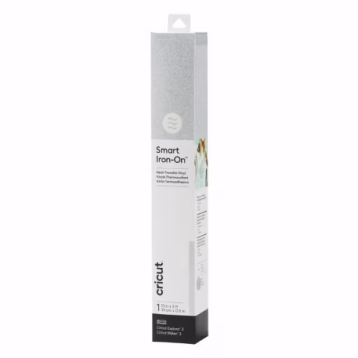 Cricut 2008676 - Cricut Smart Iron-on 33x91cm 1 sheet (Glitter Silver)