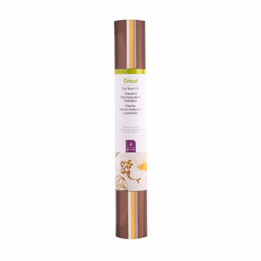 Cricut 2004496 - Cricut Foil Iron-On 30x30cm 4-sheet Sampler (Metallic).