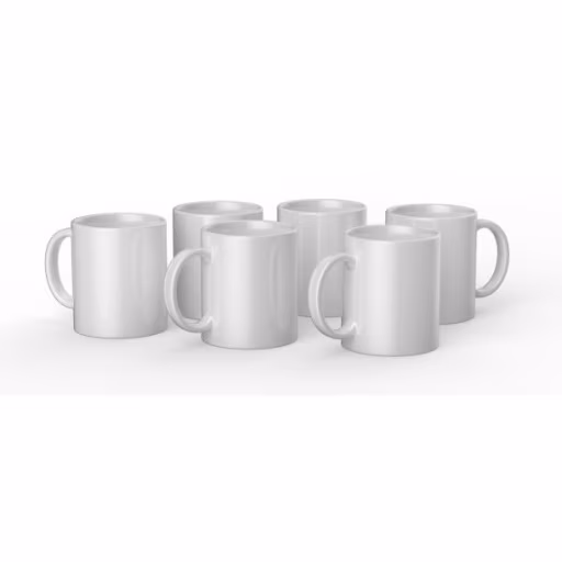Cricut 2008942: Cricut 350Ml Ceramic Mug Blanks White (6)