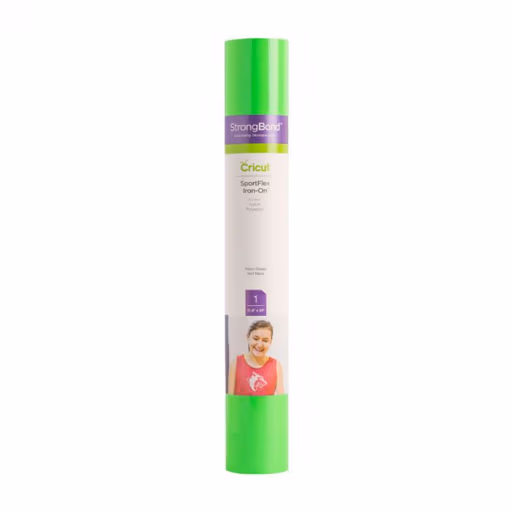 Cricut 2004450 - Cricut SportFlex Iron-On 11.8x24'' (Neon Green)