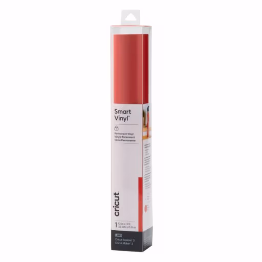 Cricut 2008616: Cricut Smart Vinyl perm 33X91Cm 1 Sheet (Shimmer Red)