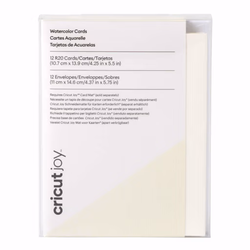 Cricut 2009984 - Cricut Watercolor Cards White 12pk R20
