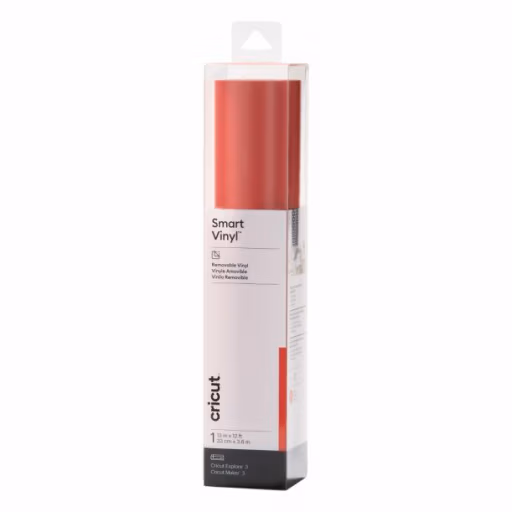 Cricut 2008653: Cricut Smart Vinyl Removable 33X366Cm 1 Sheet (Red)
