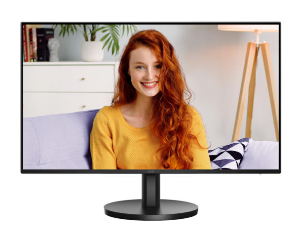 AOC 27' IPS, 120Hz, 250cd/m2, Full HD 1920 ×1080 2w Speakers, 3-Way Frameless Slim HDMI, VGA Tilt Low Blue, Flicker Free, VESA - Image 2